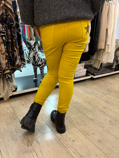 Pantalon magique safran