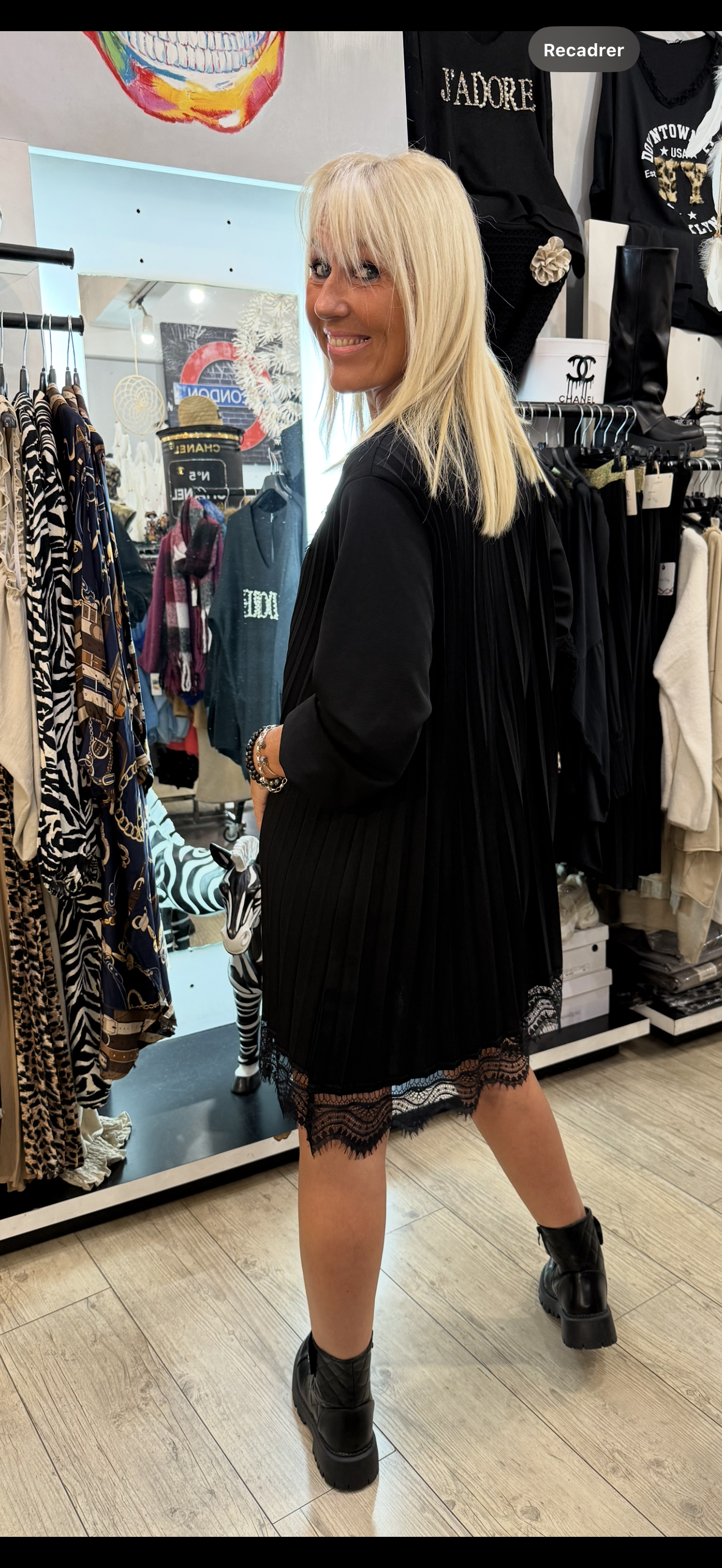 Robe Brigitte réassort très vite