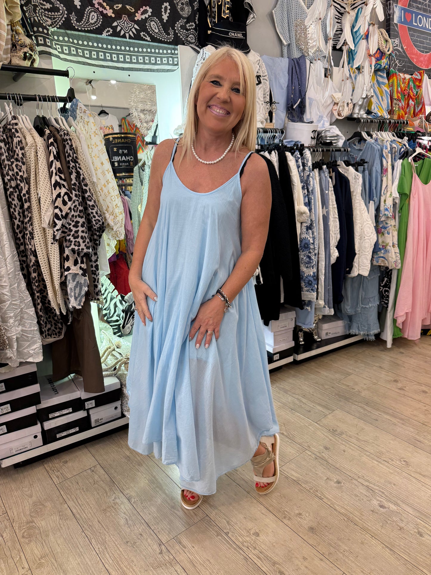 Robe marine ciel