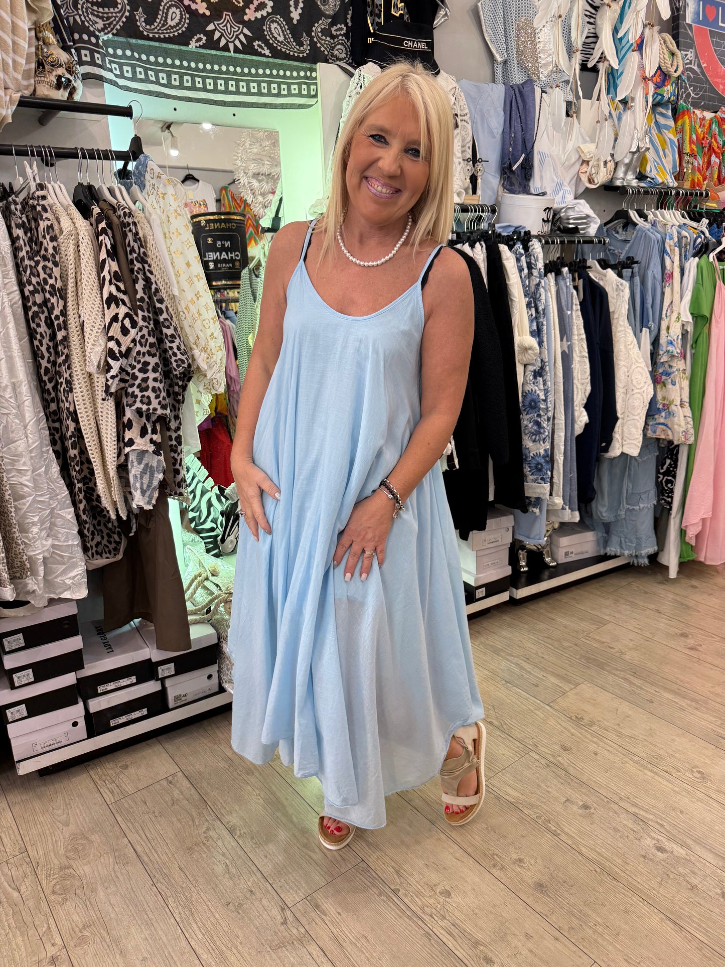 Robe marine ciel