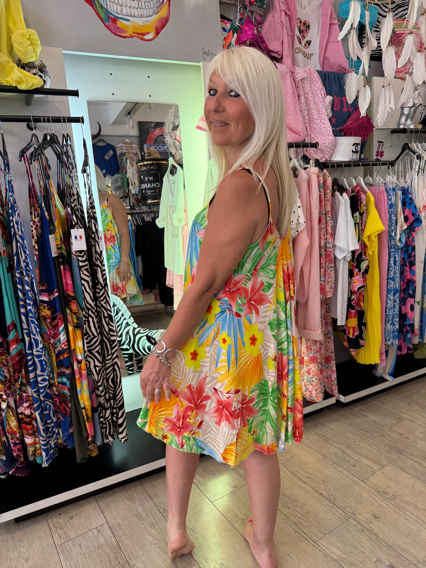 Robe valerie jaune