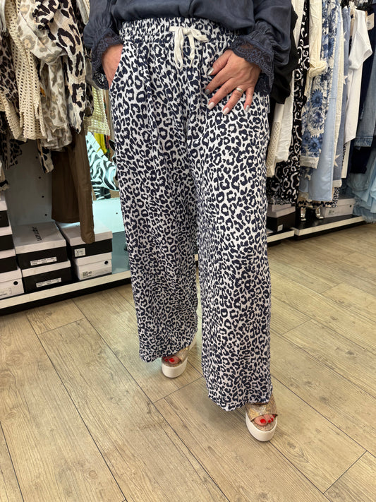 Pantalon Léo Marine