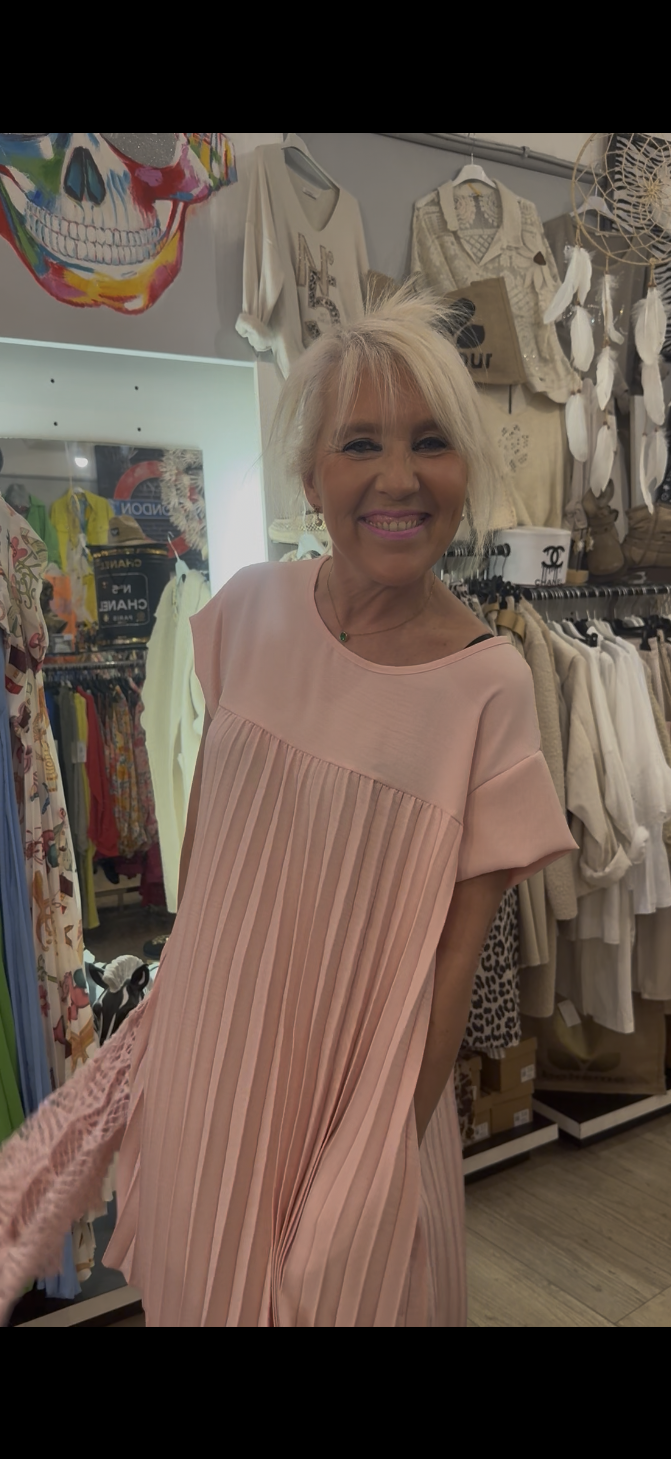 Robe Marylène rose