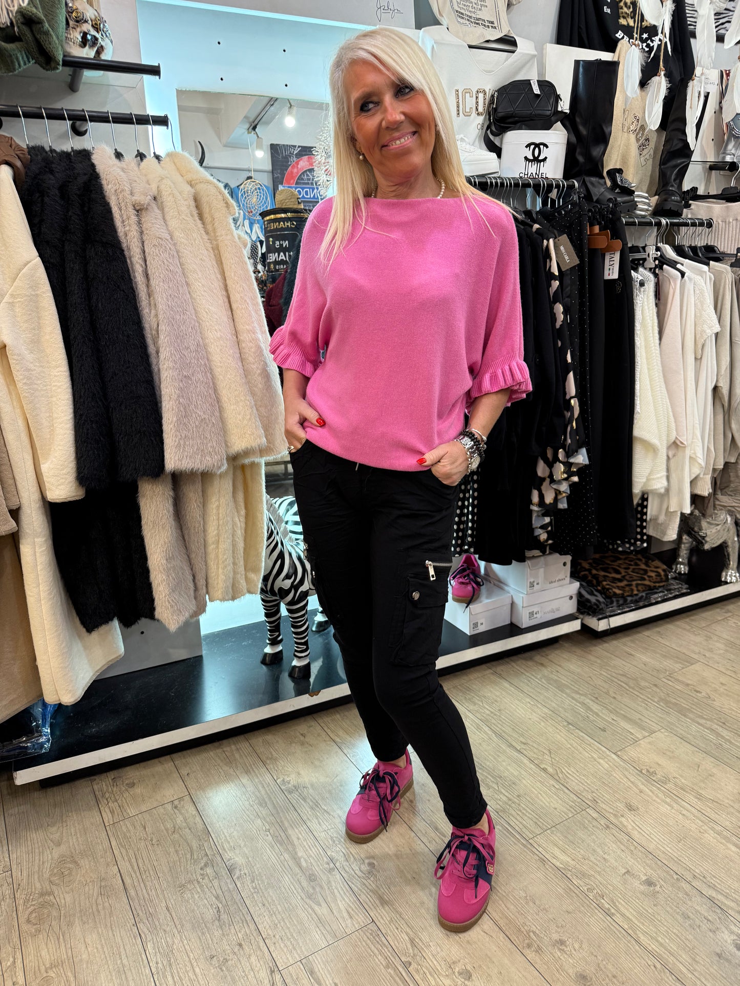 Pantalon magique cargo noir