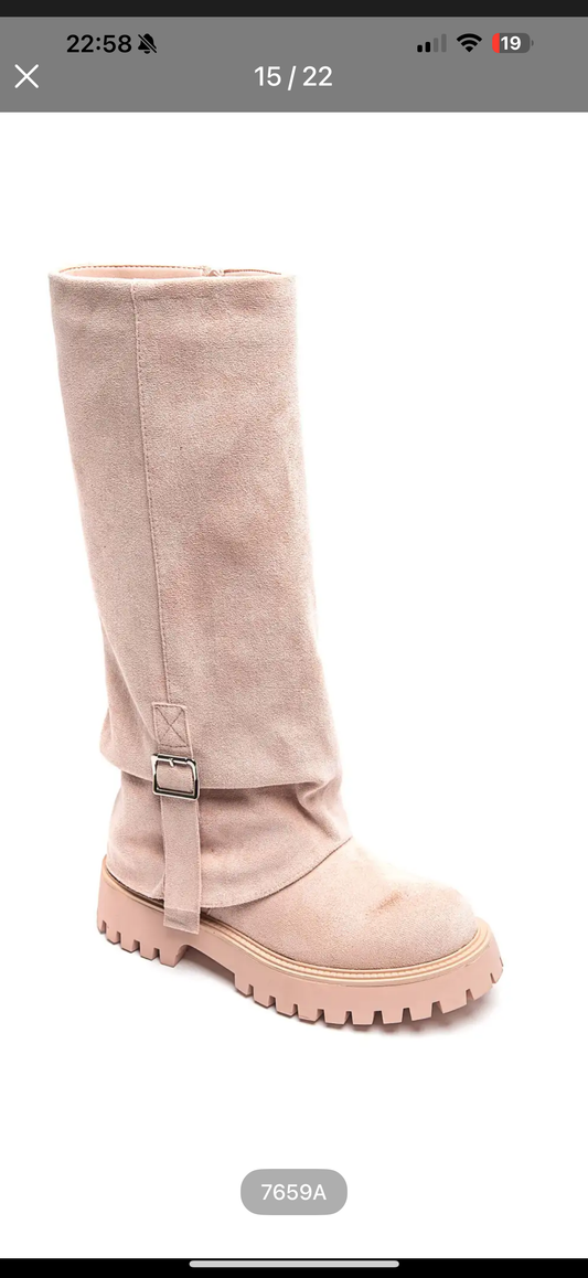 Boots bottes rose