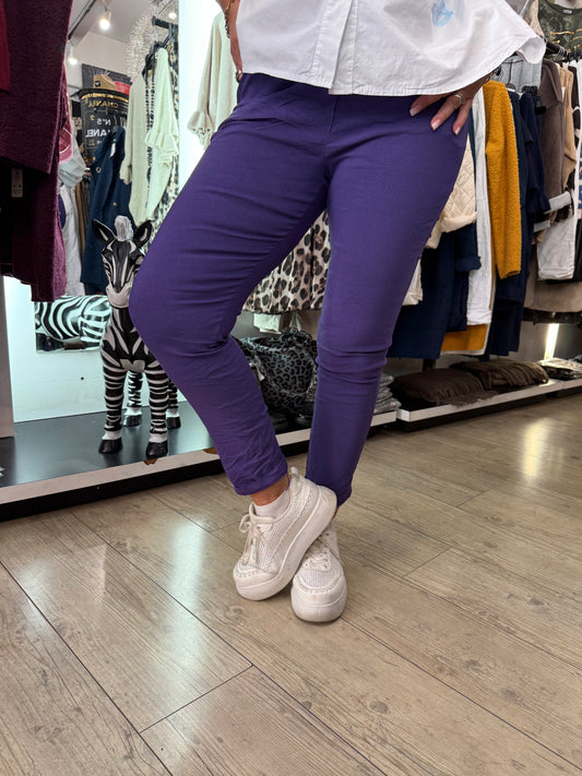 Pantalon magique violet